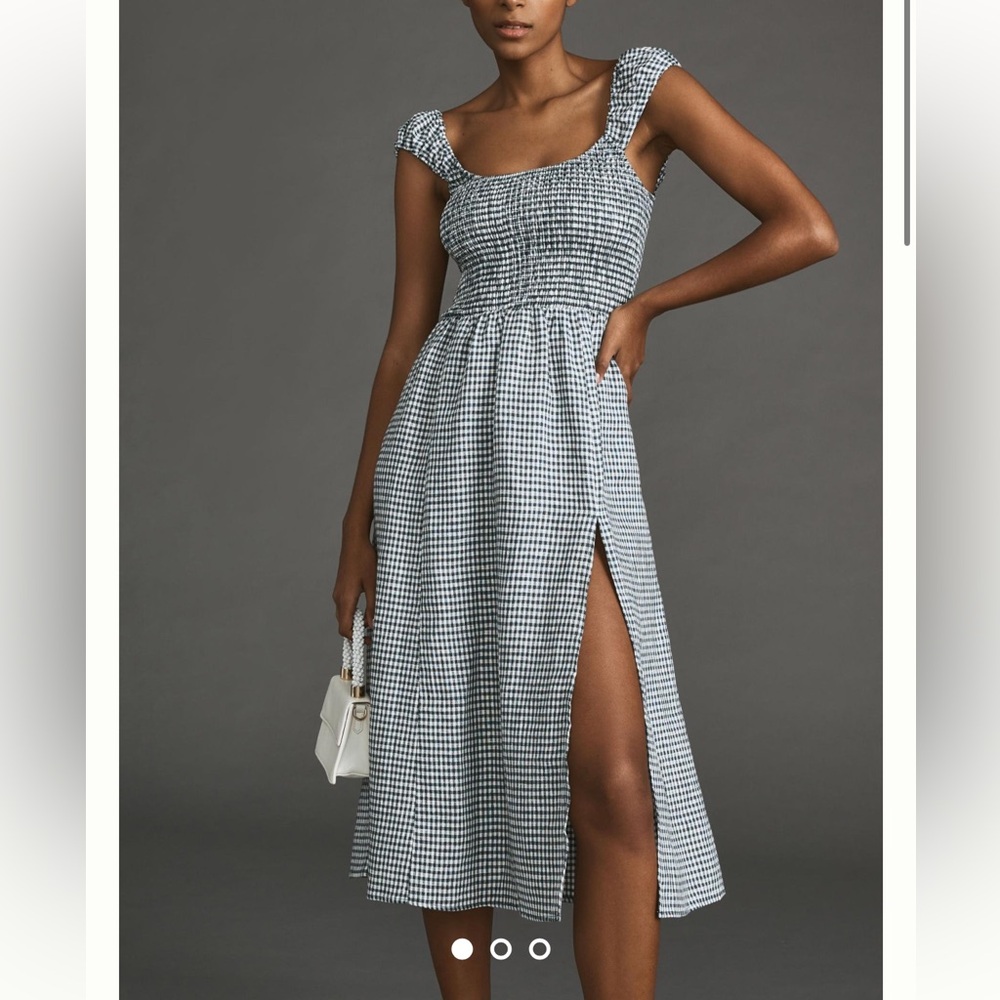 Reformation Tavi Linen Dress